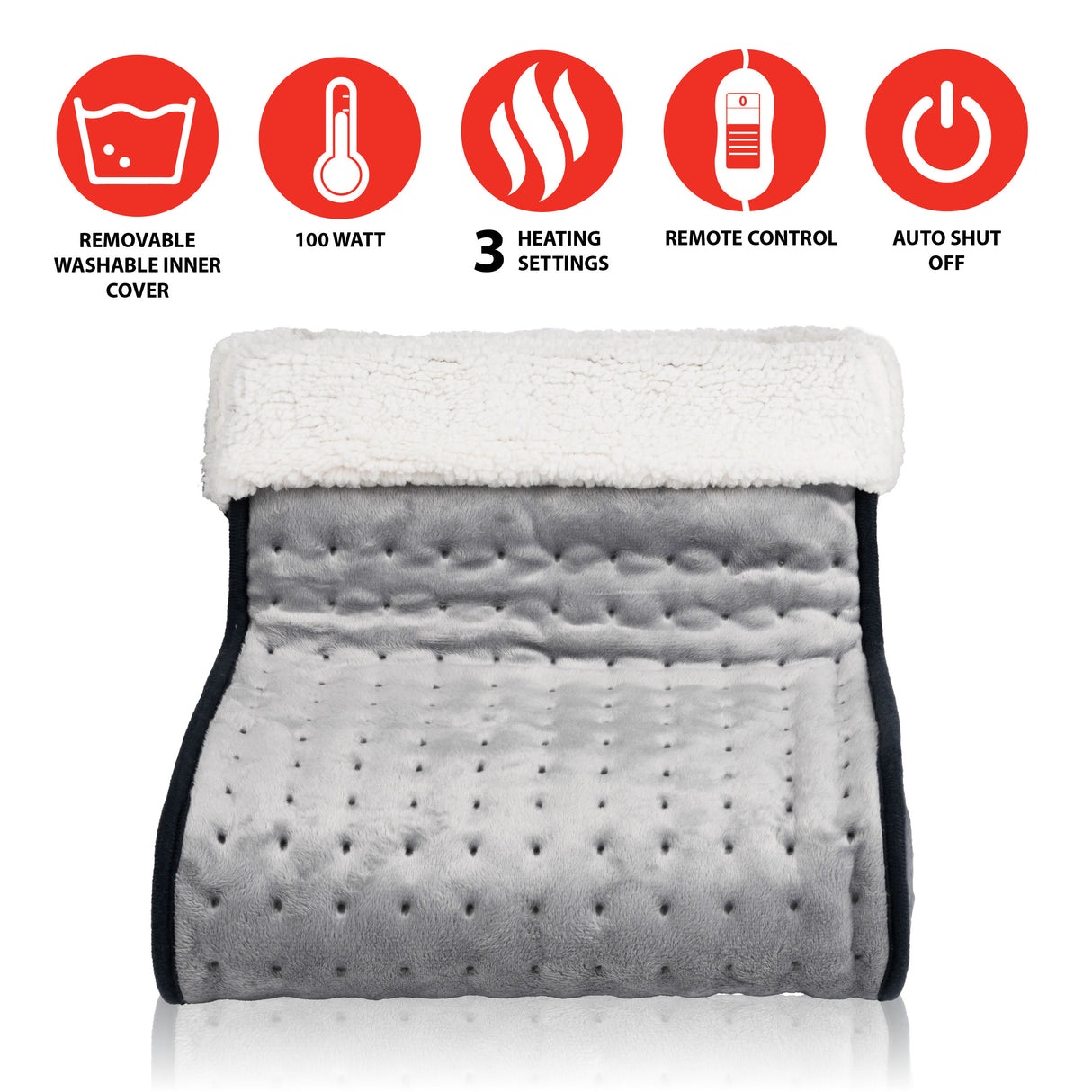 alpina Elektrische Voetenwarmer - Grijs