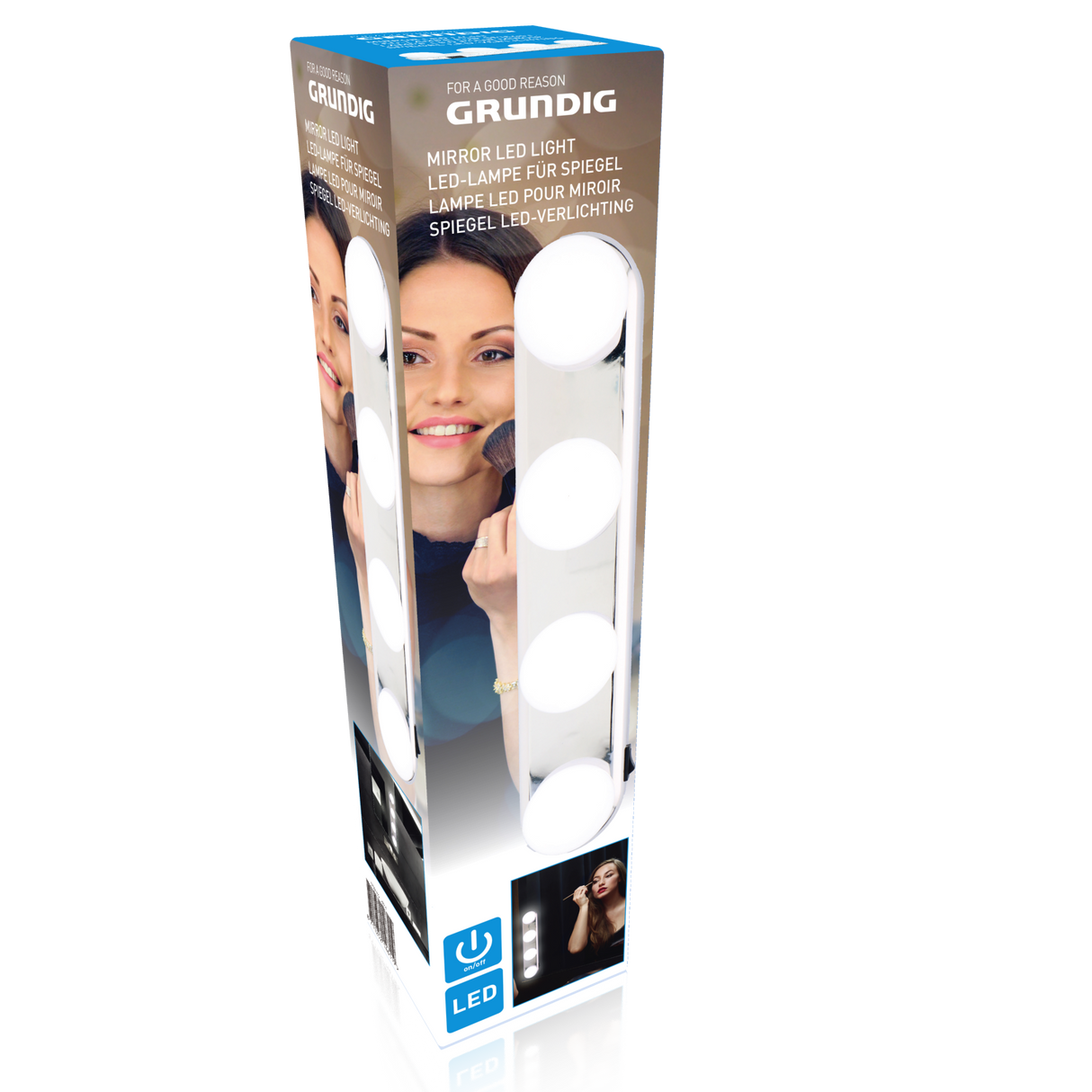 Grundig MakeUp Lamp 4x LED - maximondo