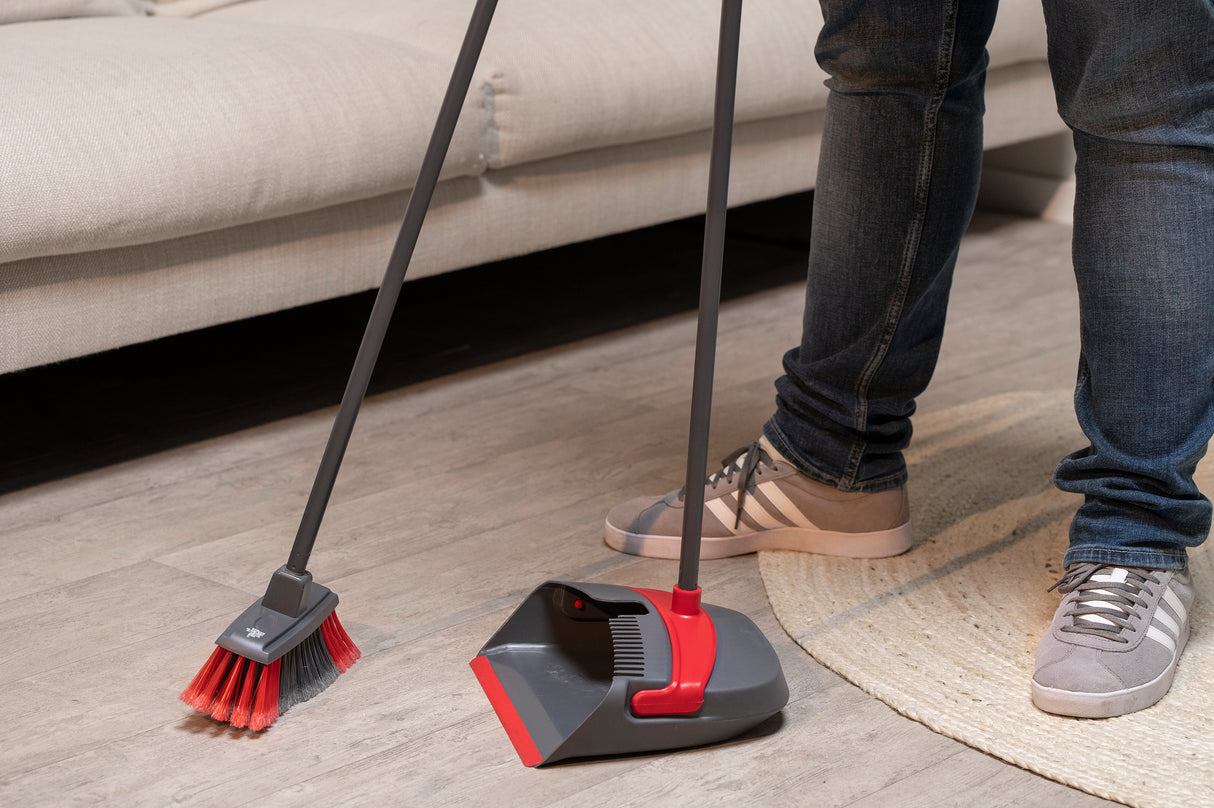 Dirt Devil Stoffer Grijs/Rood - maximondo