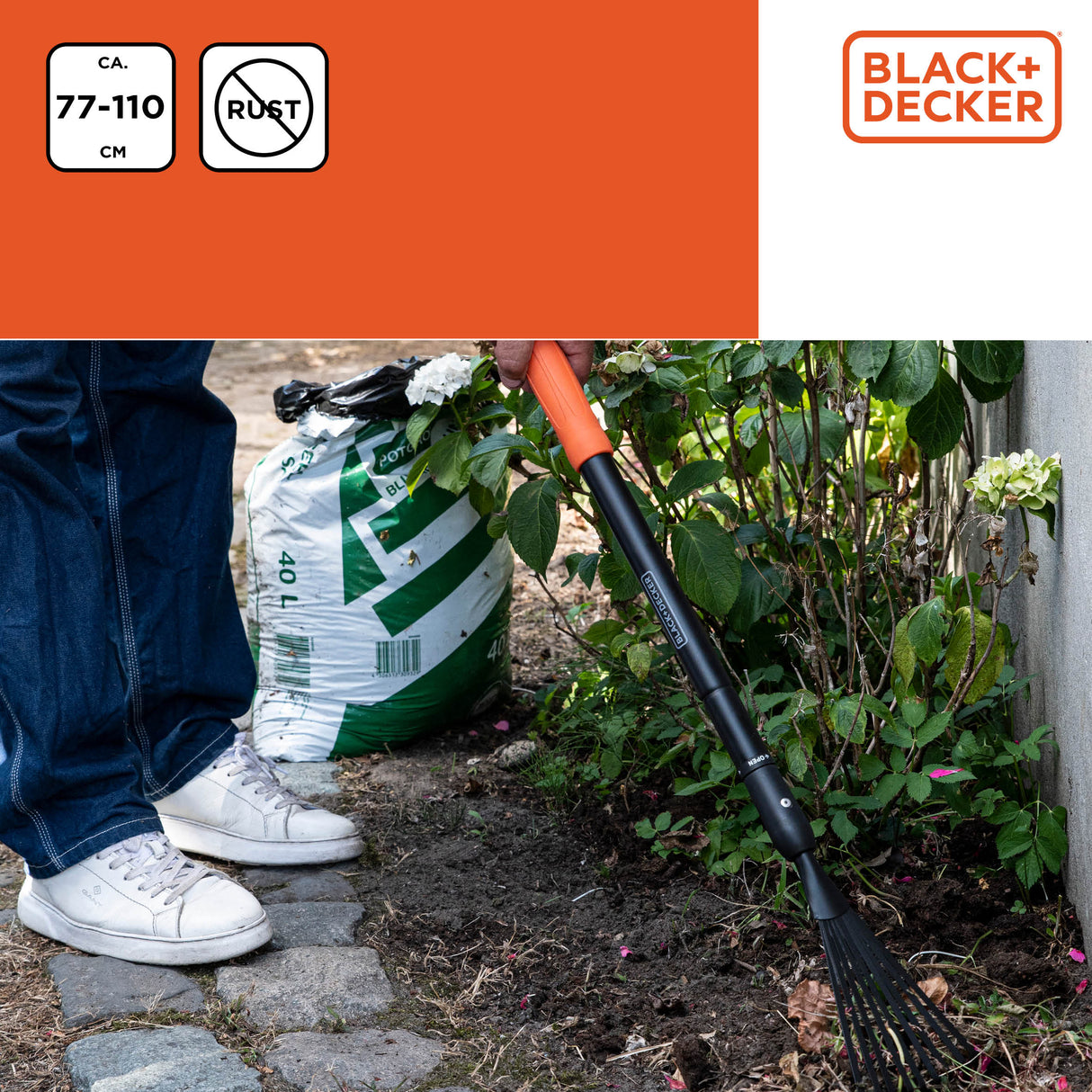 BLACK+DECKER Bladhark 77-110 CM - maximondo