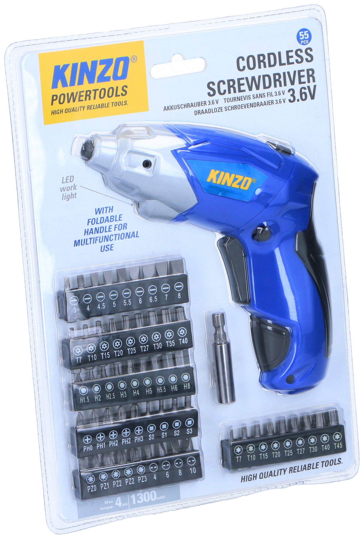 Kinzo Elektrische Schroevendraaier - maximondo