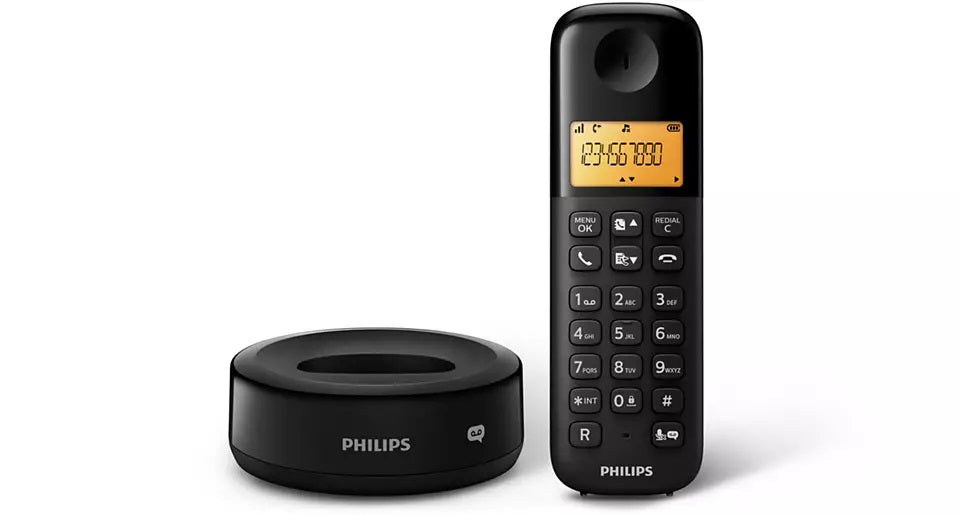 Philips D165B Huistelefoon - Vaste Telefoon - DECT Telefoon
