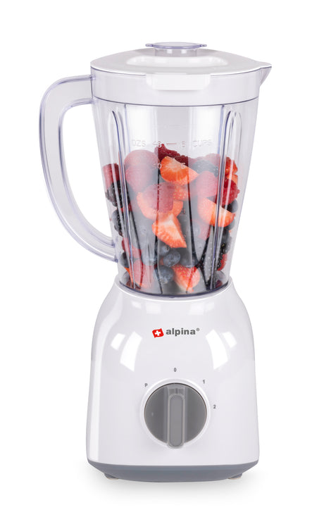 alpina Blender 1,5L 400W Wit - maximondo