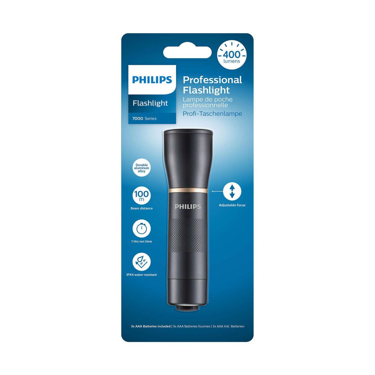 Philips SFL7000T/10 LEDzaklamp, 400 lm - maximondo