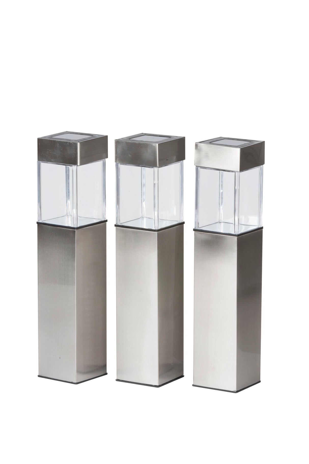 Grundig Solar Buitenlampen Set van 3