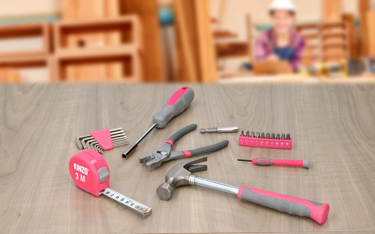Gereedschapsset Pink 39 Stuks - maximondo