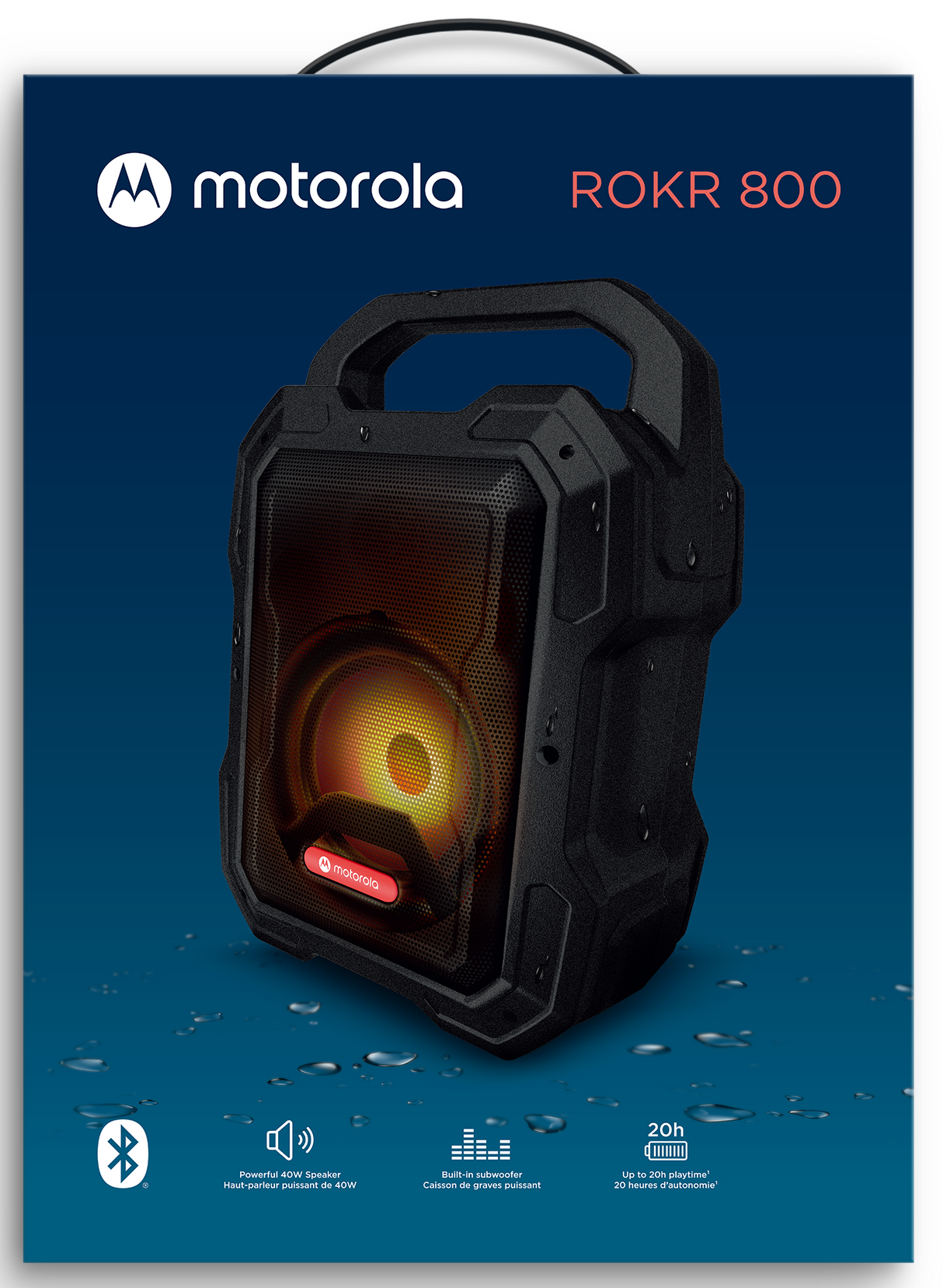 Motorola ROKR 800 Bluetooth Speaker - maximondo