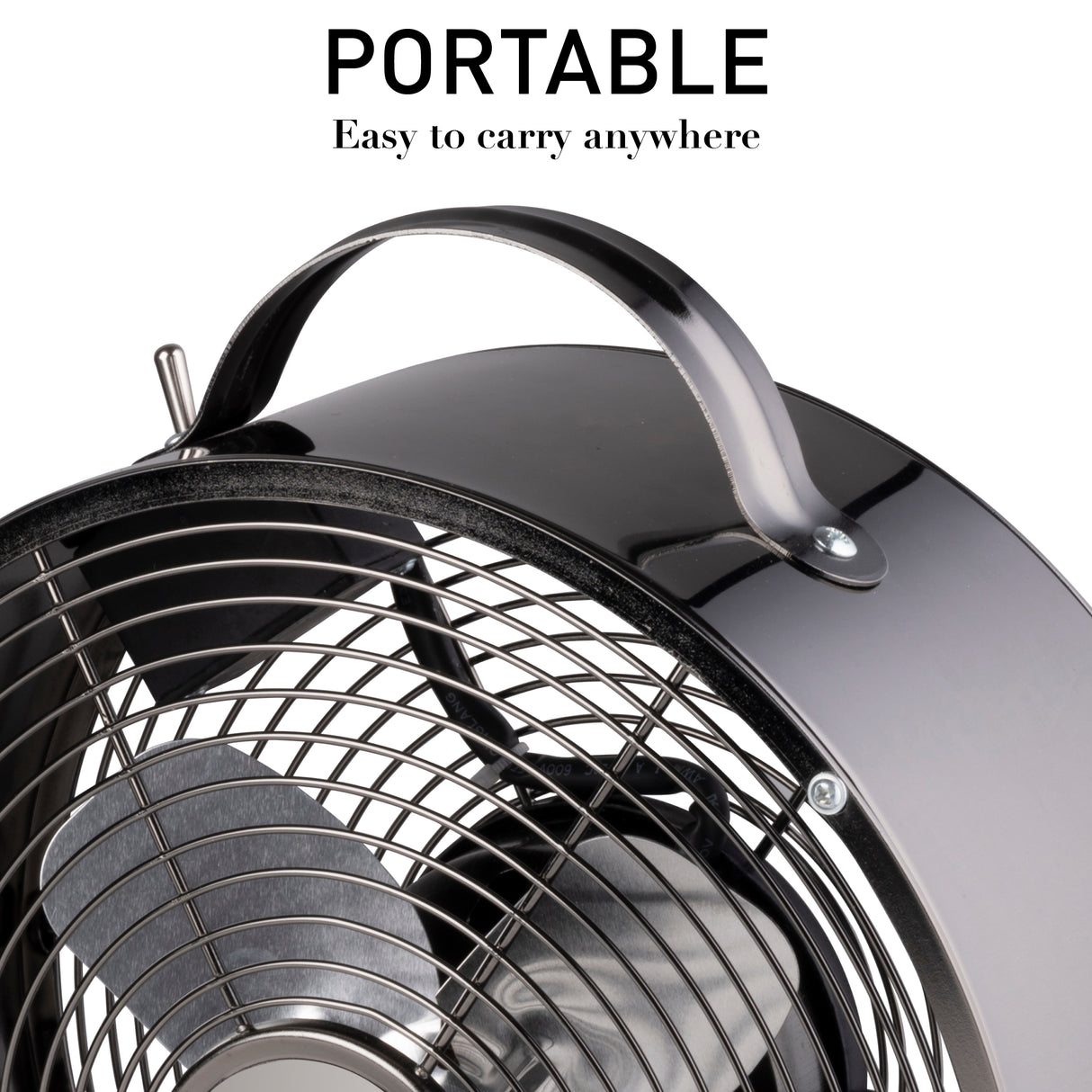 Lifetime Air Tafelventilator Zwart