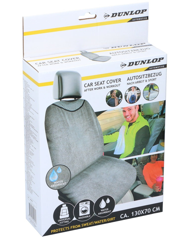 Dunlop Autostoelhoezen Grijs - maximondo
