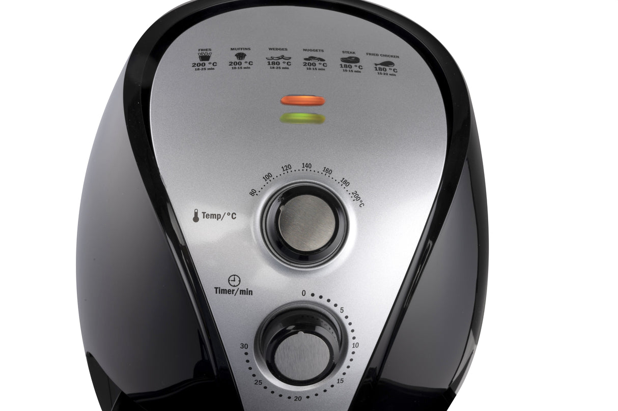 alpina Airfryer XL, 3,2L Zwart - maximondo