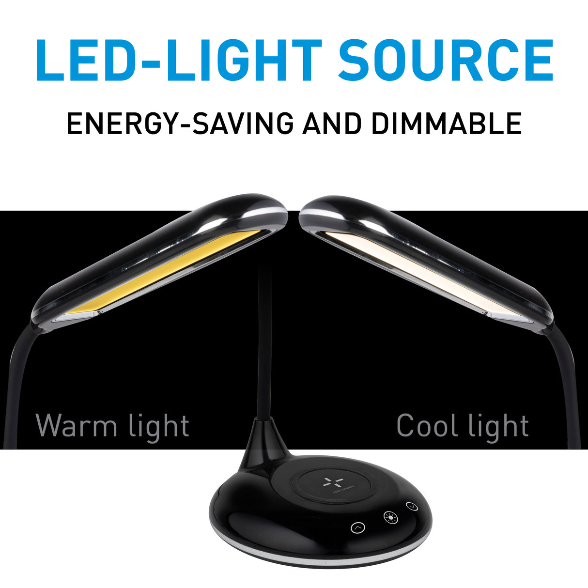 Grundig Bureaulamp met Oplader - maximondo