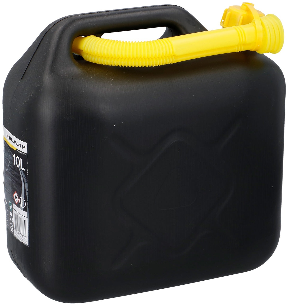 Dunlop Jerrycan 10L Benzine/Water Zwart/Geel - maximondo