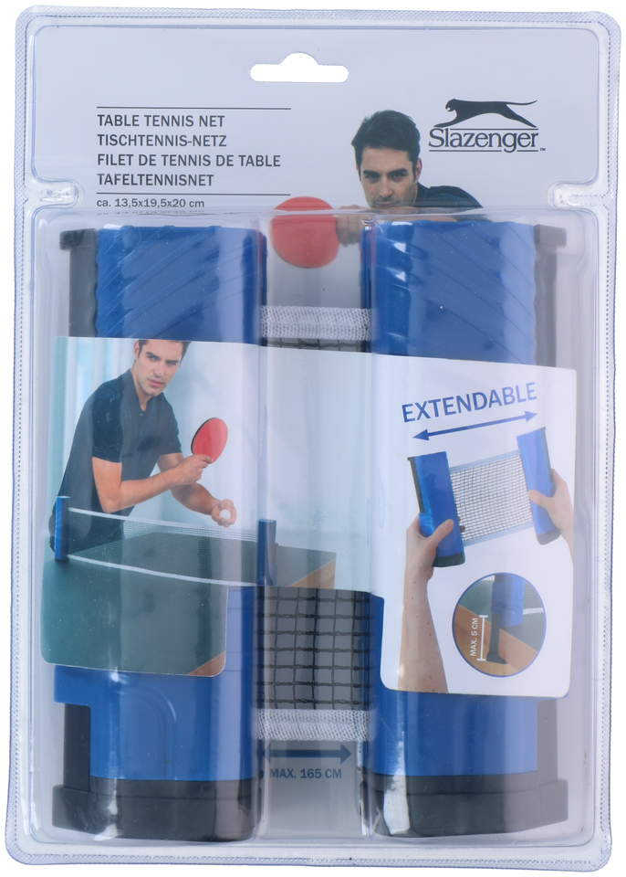 Slazenger Uitschuifbaar Tafeltennis Net - maximondo