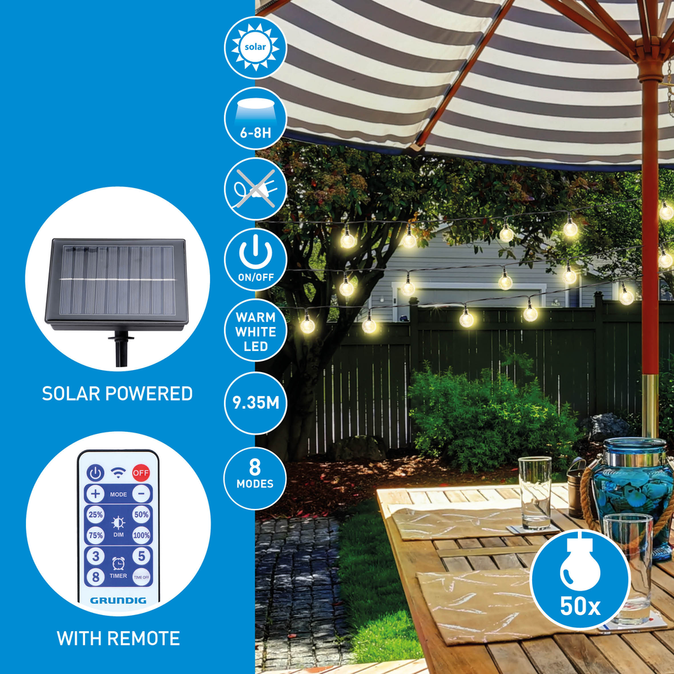 Grundig Light String 9 M - maximondo