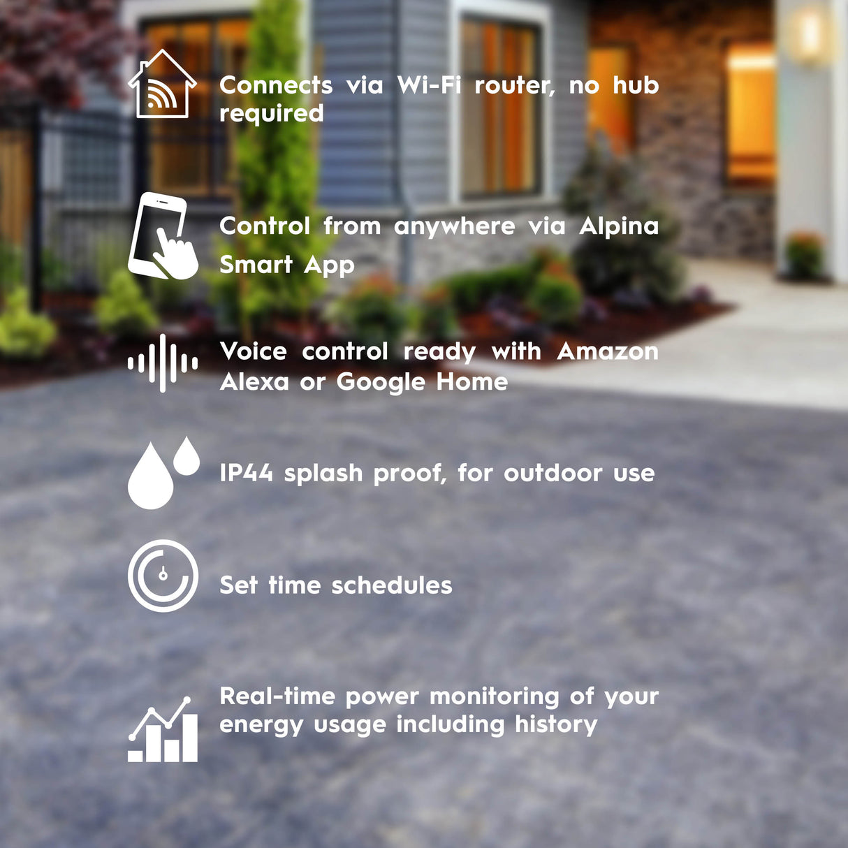 alpina Stekker 230V IP44 - maximondo