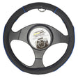 Dunlop Stuurhoes - Universeel - Pu - Zwart/blauw - 37-39 cm - maximondo