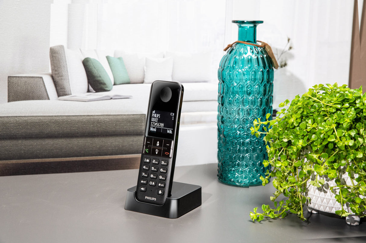 Philips D4701B Huistelefoon – Vaste Telefoon - DECT Telefoon - maximondo