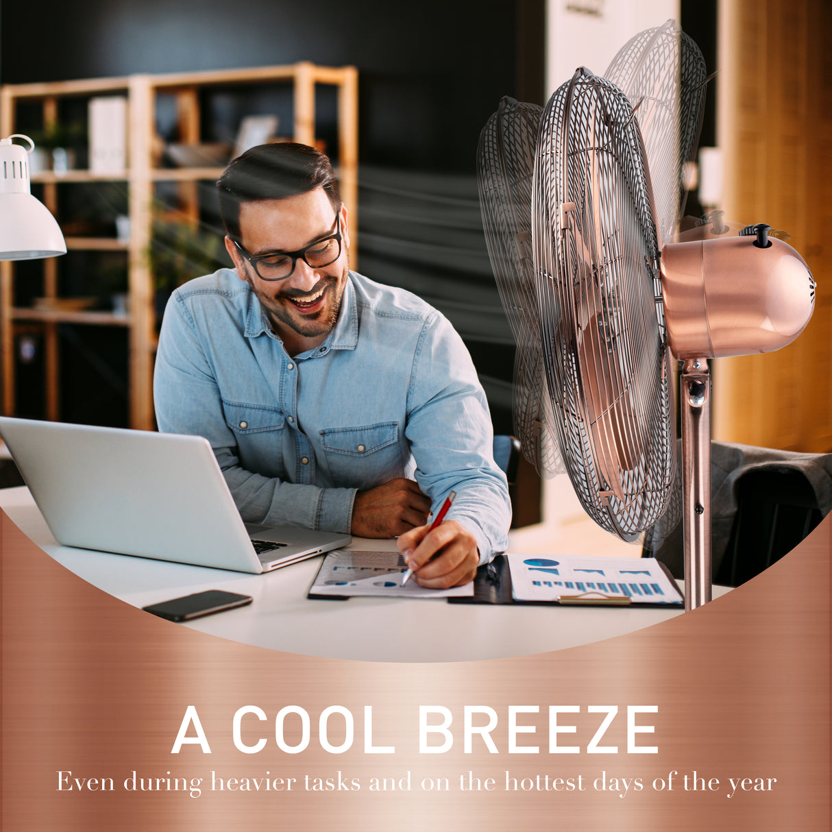 Lifetime Air Statiefventilator 230V - maximondo