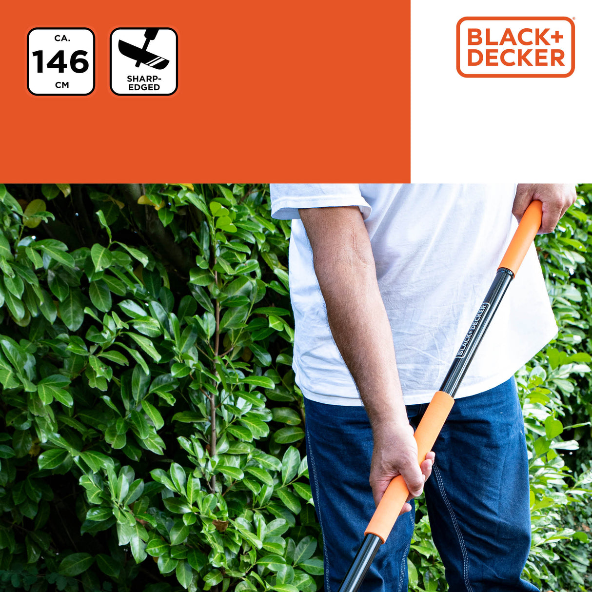 BLACK+DECKER Schoffel 146 CM - maximondo