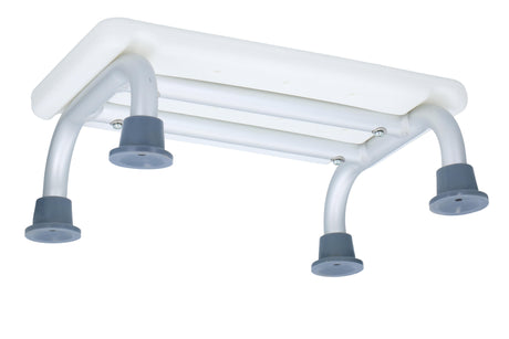 Vivamore Badopstap - max 150 kg - 40 x 31 x 14,5 cm - Wit - maximondo