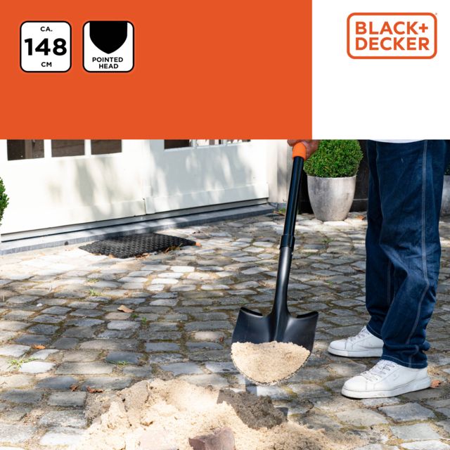 BLACK+DECKER Schop 148 Cm - maximondo