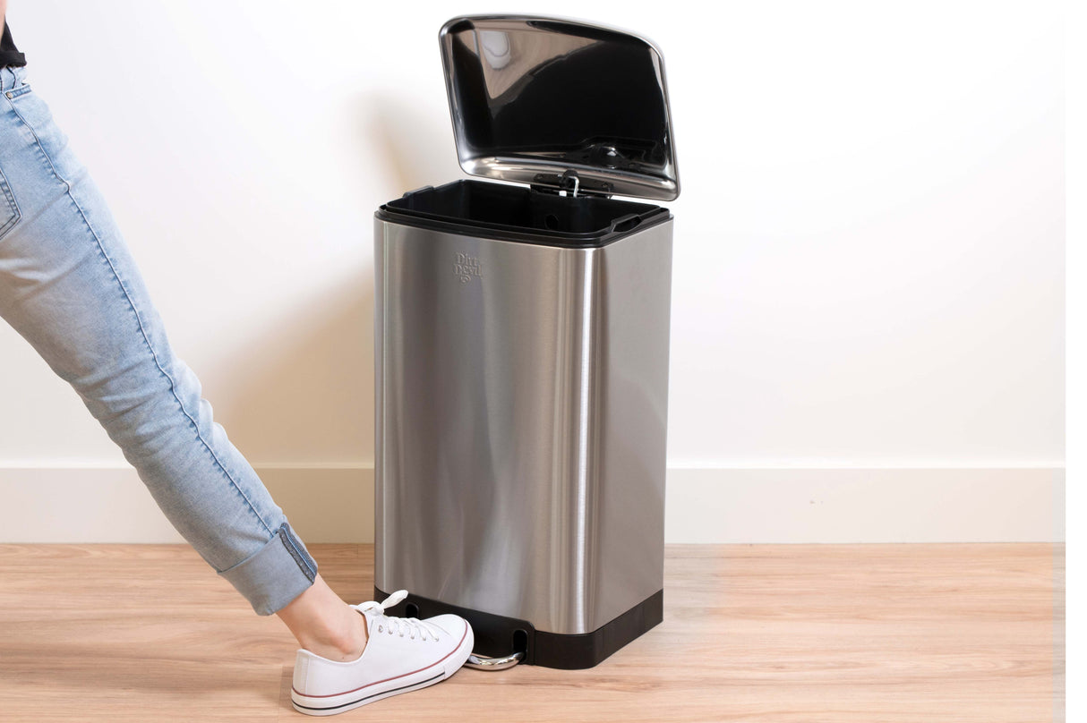 Dirt Devil Pedaalemmer 30L RVS - maximondo