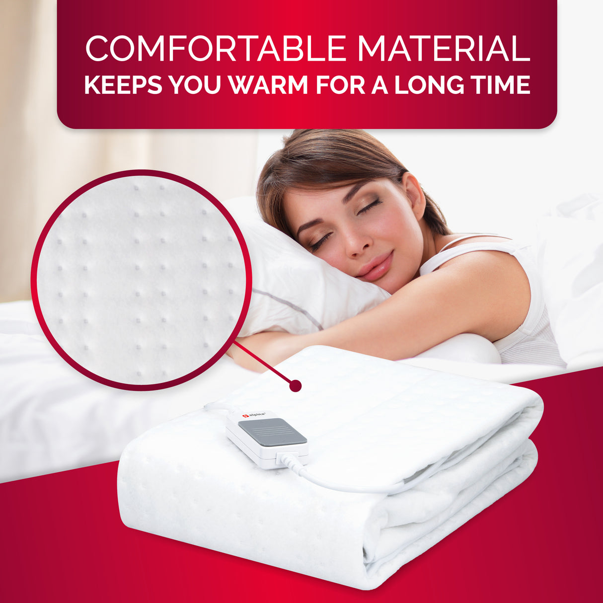 alpina Warmtedeken - 1 Persoon - 80x150 cm - maximondo