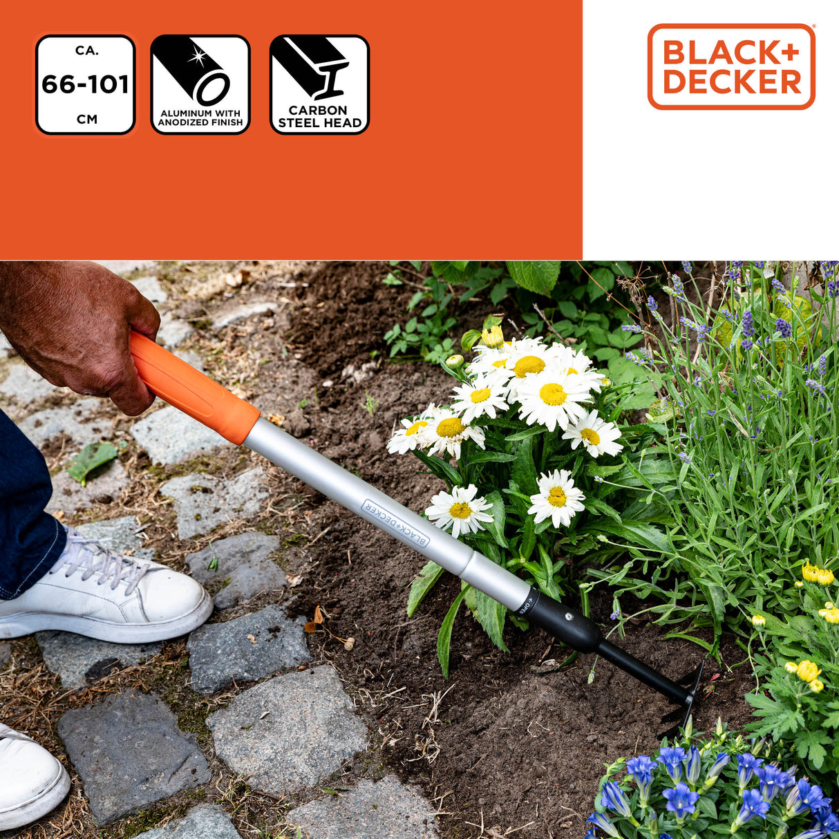BLACK+DECKER Tuinhark 5Tands - maximondo