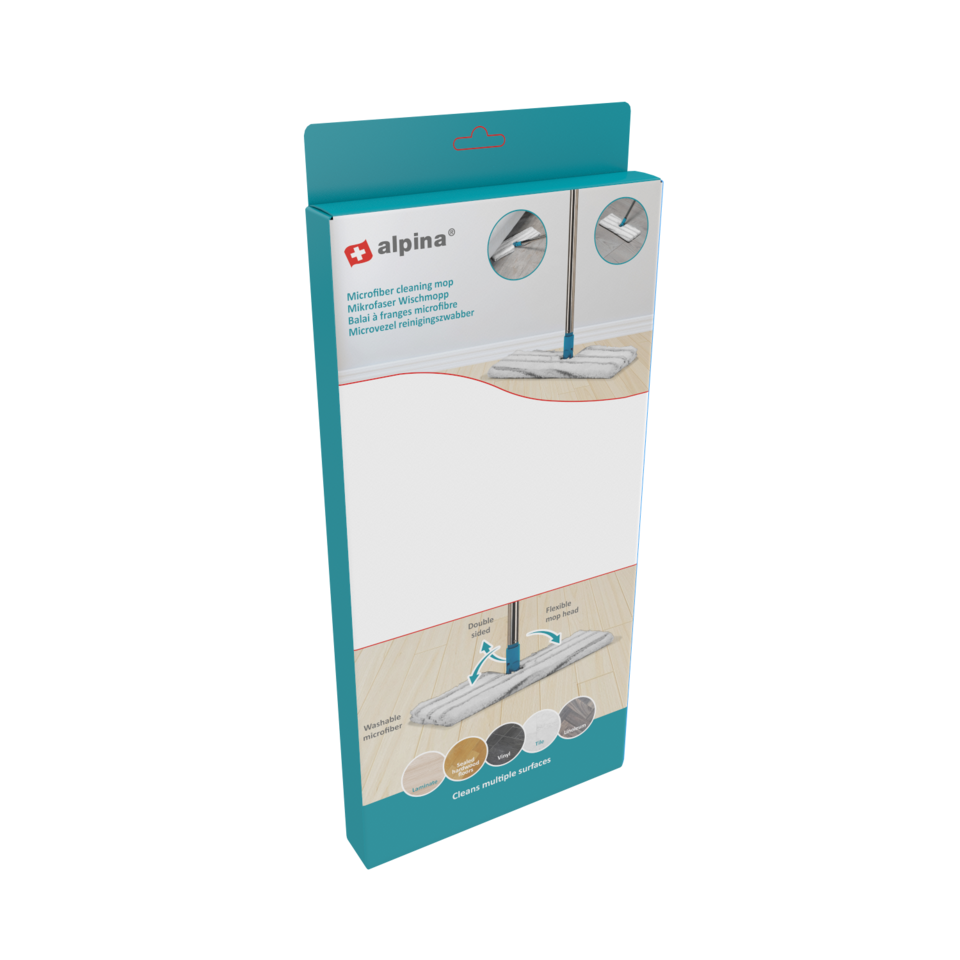 alpina Dweil Met Dweilsteel Mop - maximondo