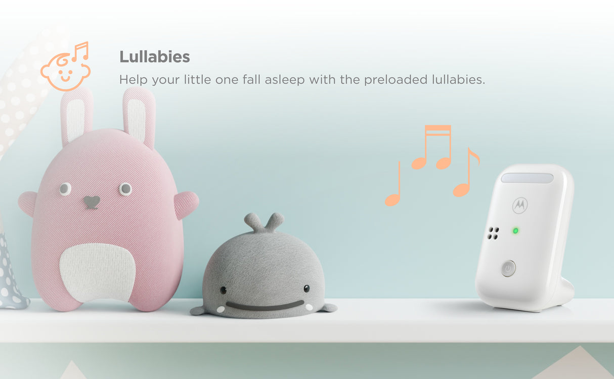 Baby monitor 230V PIP11 WHT - maximondo