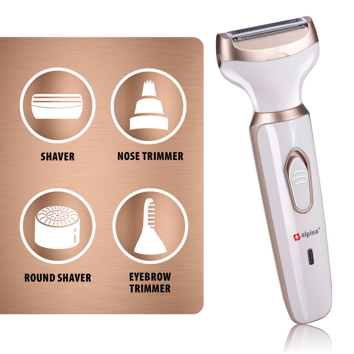 alpina Ladyshave 4in-1 Vrouwen - maximondo