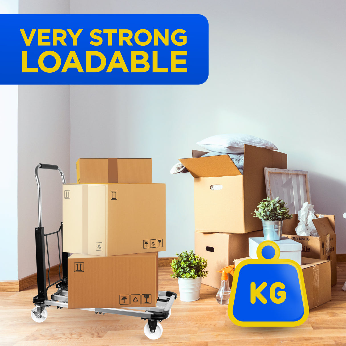 Kinzo Steekwagen Inklapbaar - maximondo