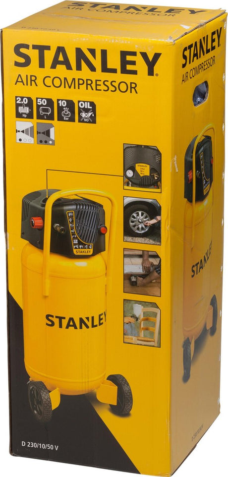 Stanley Compressor 50L 10 Bar - maximondo