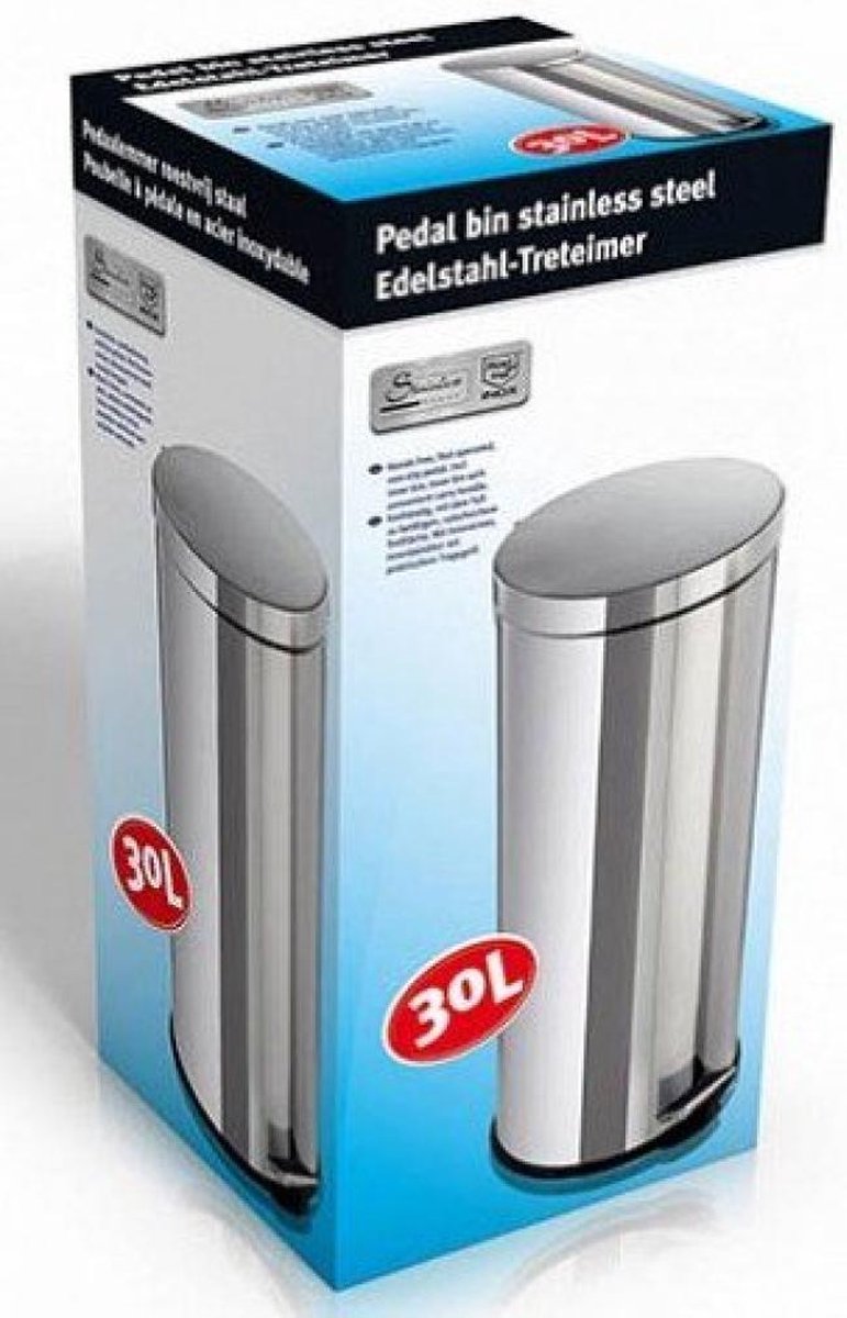 pedaalemmer RVS 30L - maximondo
