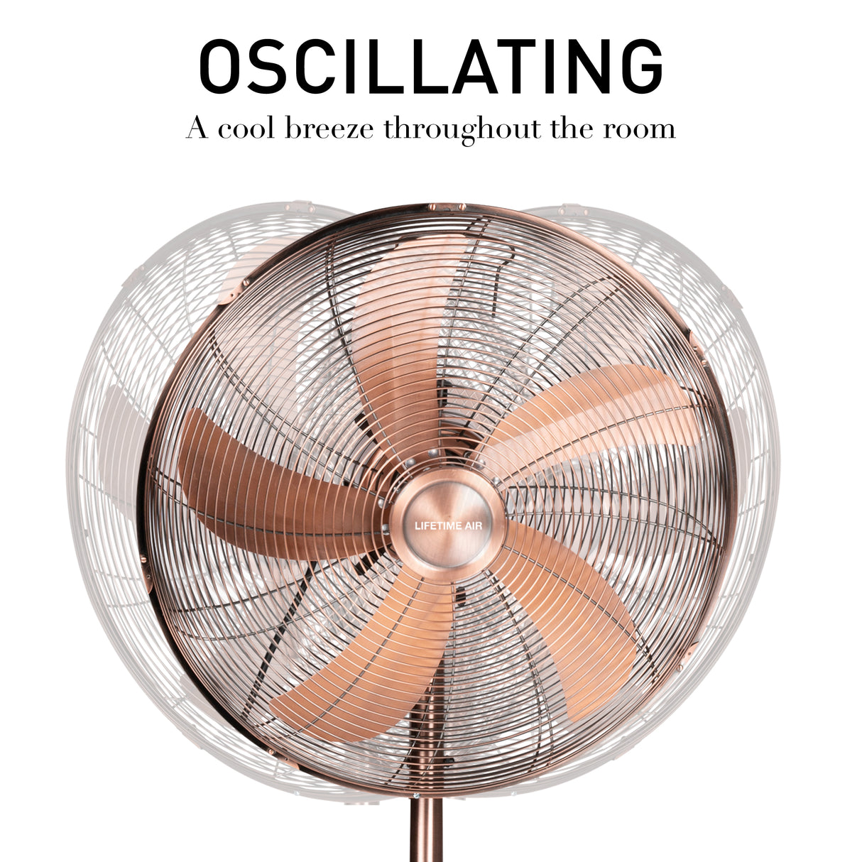 Lifetime Air Statiefventilator 230V - maximondo