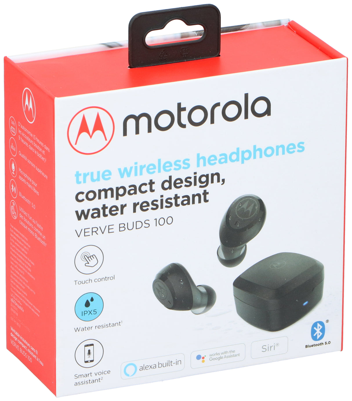 Motorola Oortjes VerveBuds 100 Zwart - maximondo