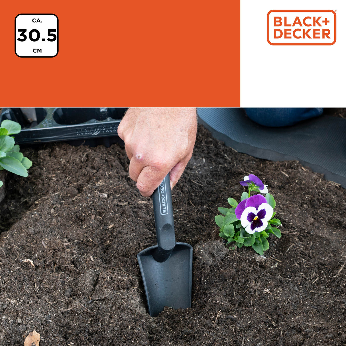 BLACK+DECKER Tuinschep 30,5CM - maximondo