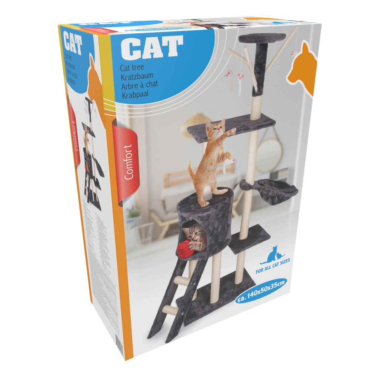 maxxpro Kattenmeubel Donkergrijs - maximondo