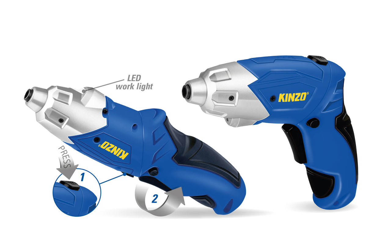 Kinzo Elektrische Schroevendraaier - maximondo