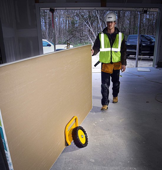 Dewalt Platenroller 500 KG Geel/Zwart - maximondo