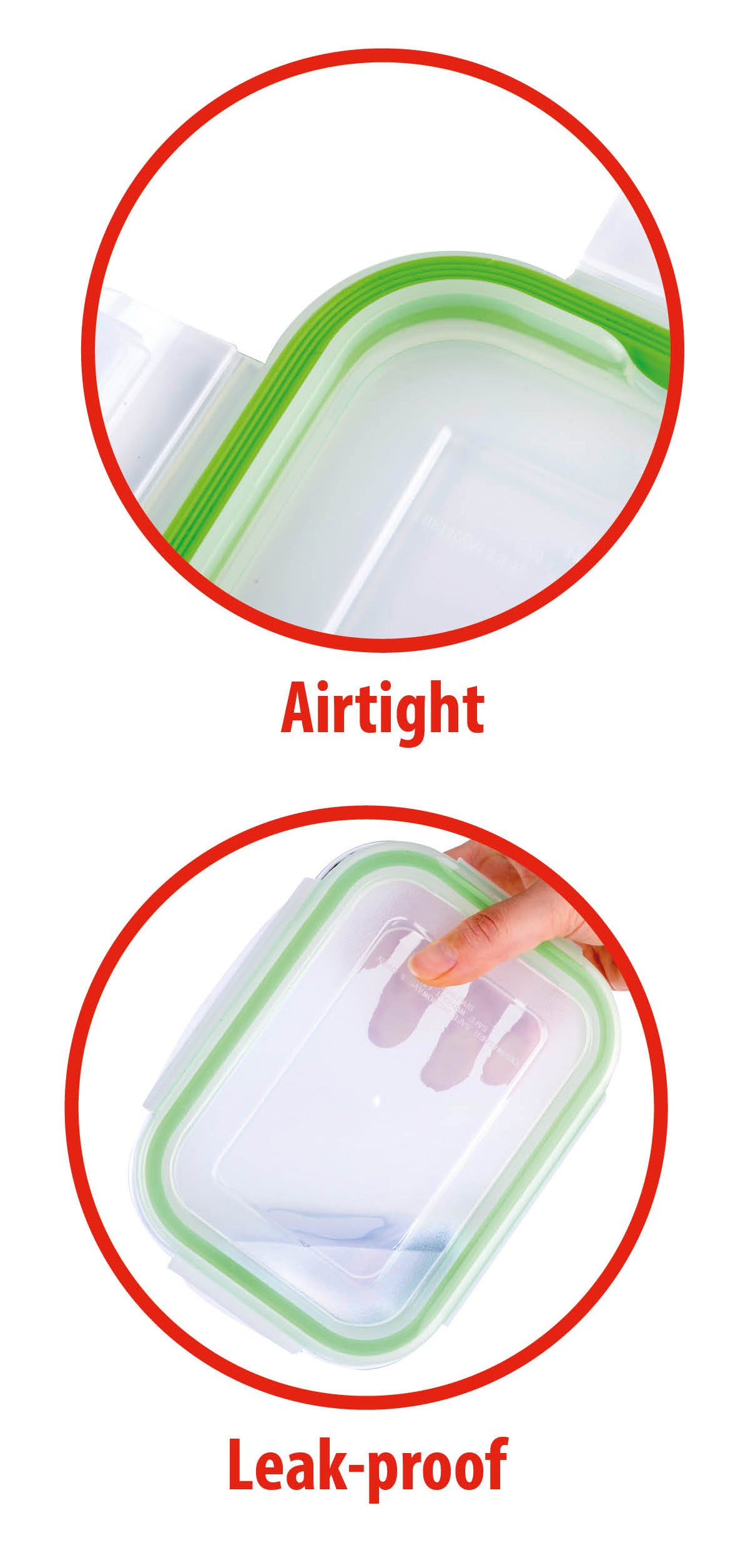 alpina Vershoudbakjes 8-delig Glas - maximondo