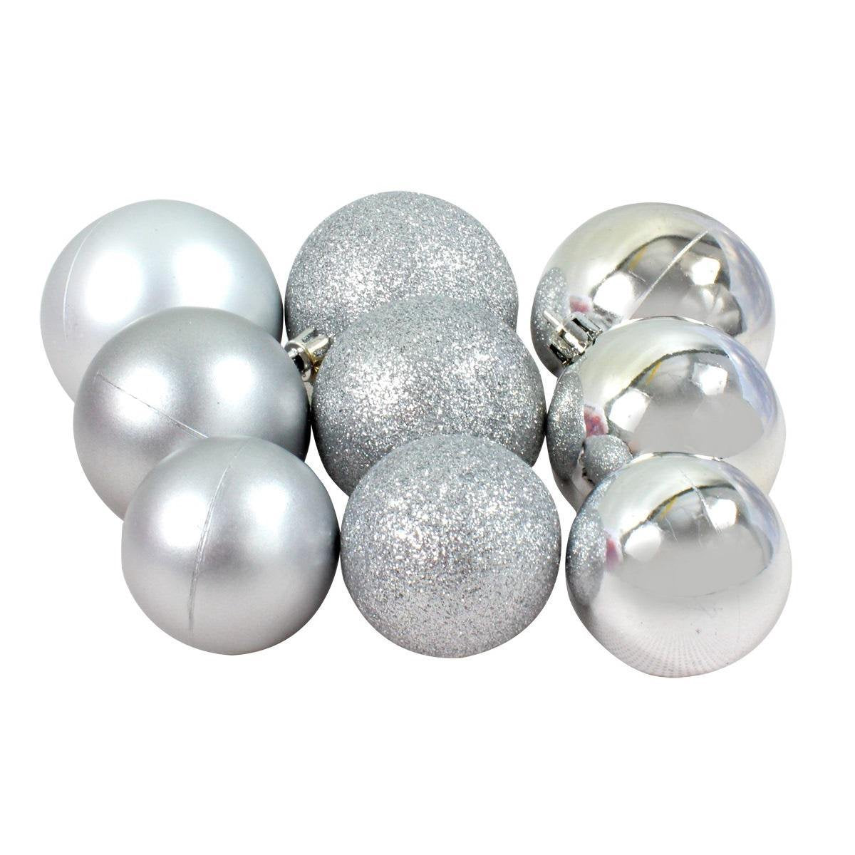 Christmas Gifts Kerstballen Zilver 70 Stuks - maximondo
