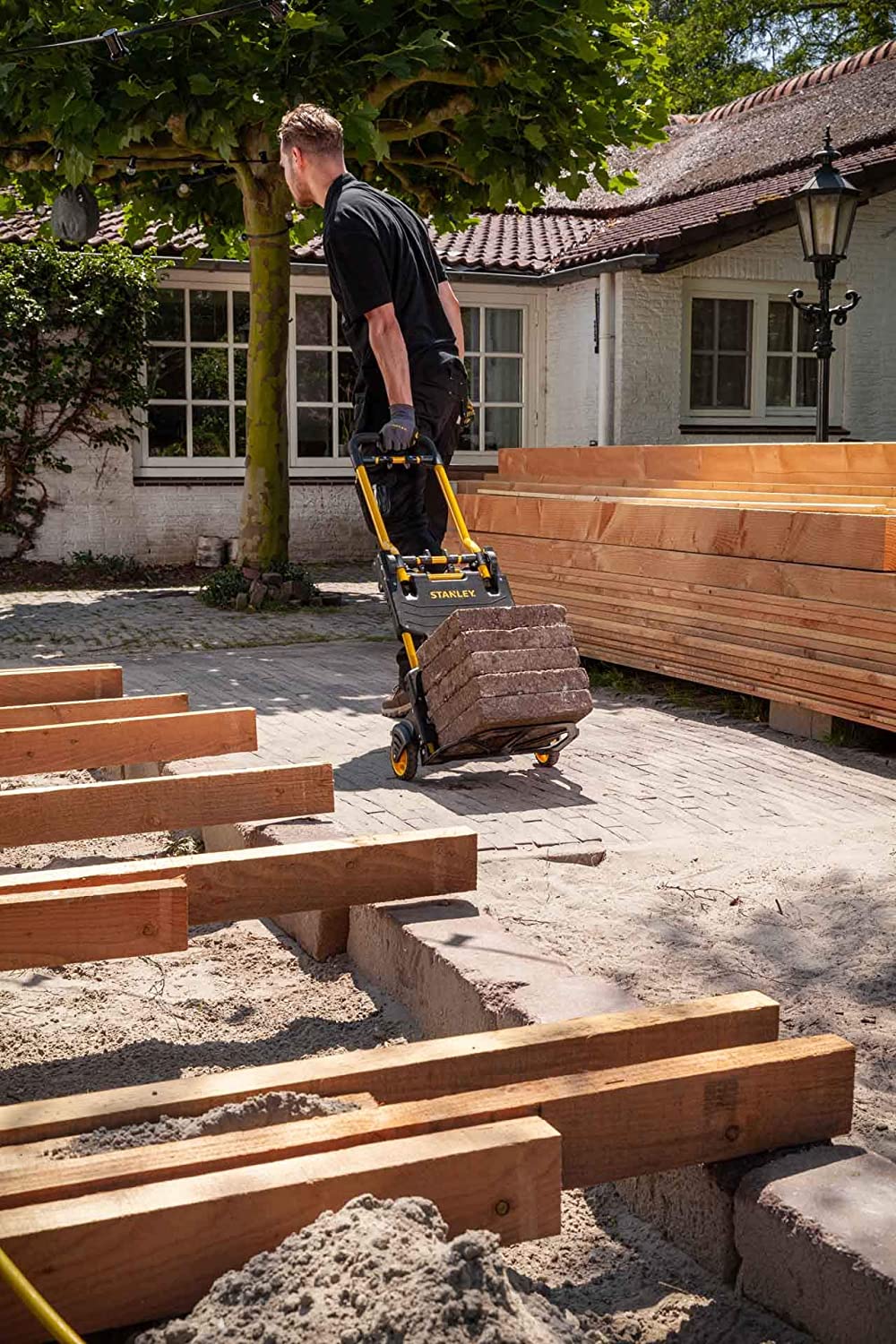 Stanley 2-in-1 Steekwagen - max. 137KG - maximondo