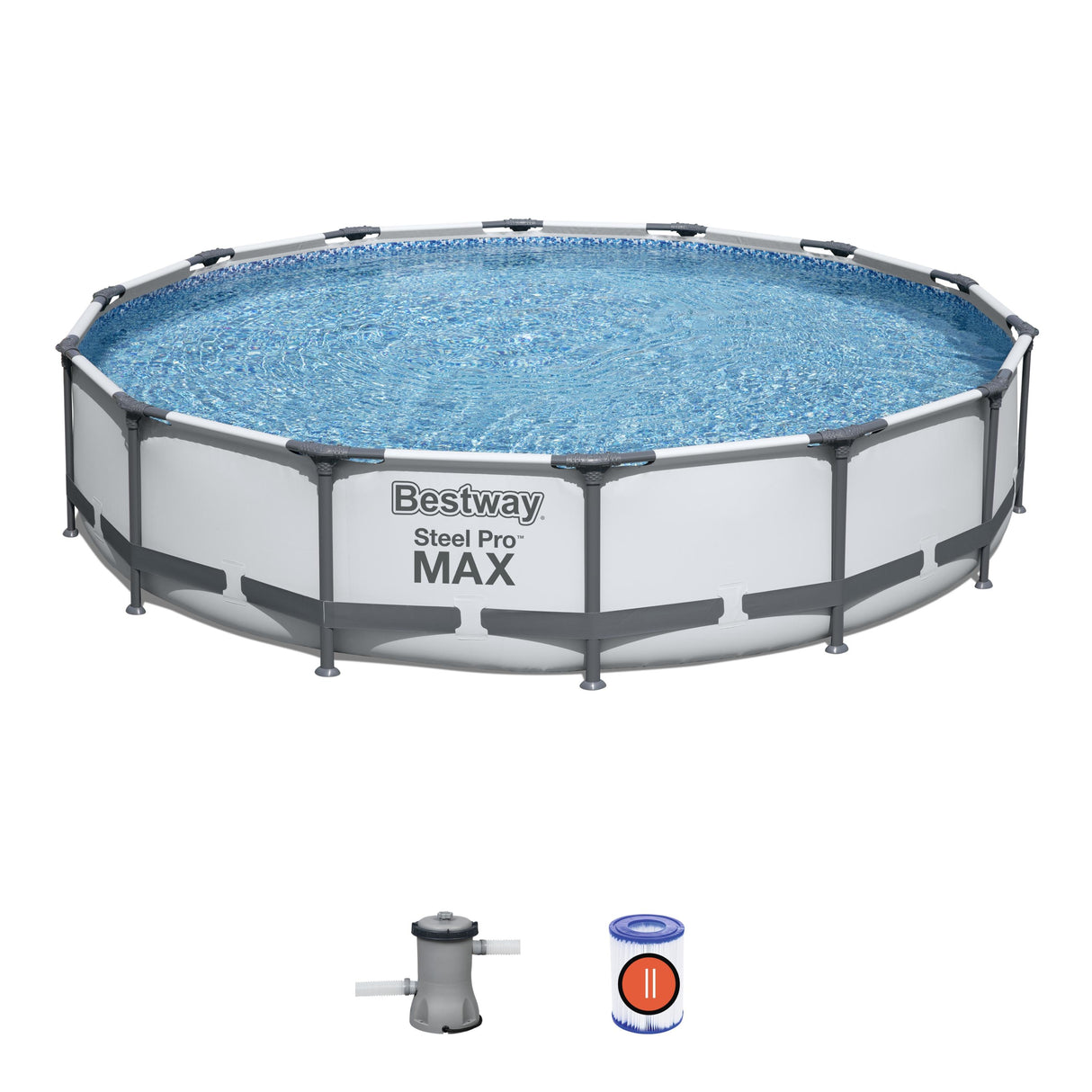 Bestway Steel Pro Opzetzwembad 427x84cm - maximondo