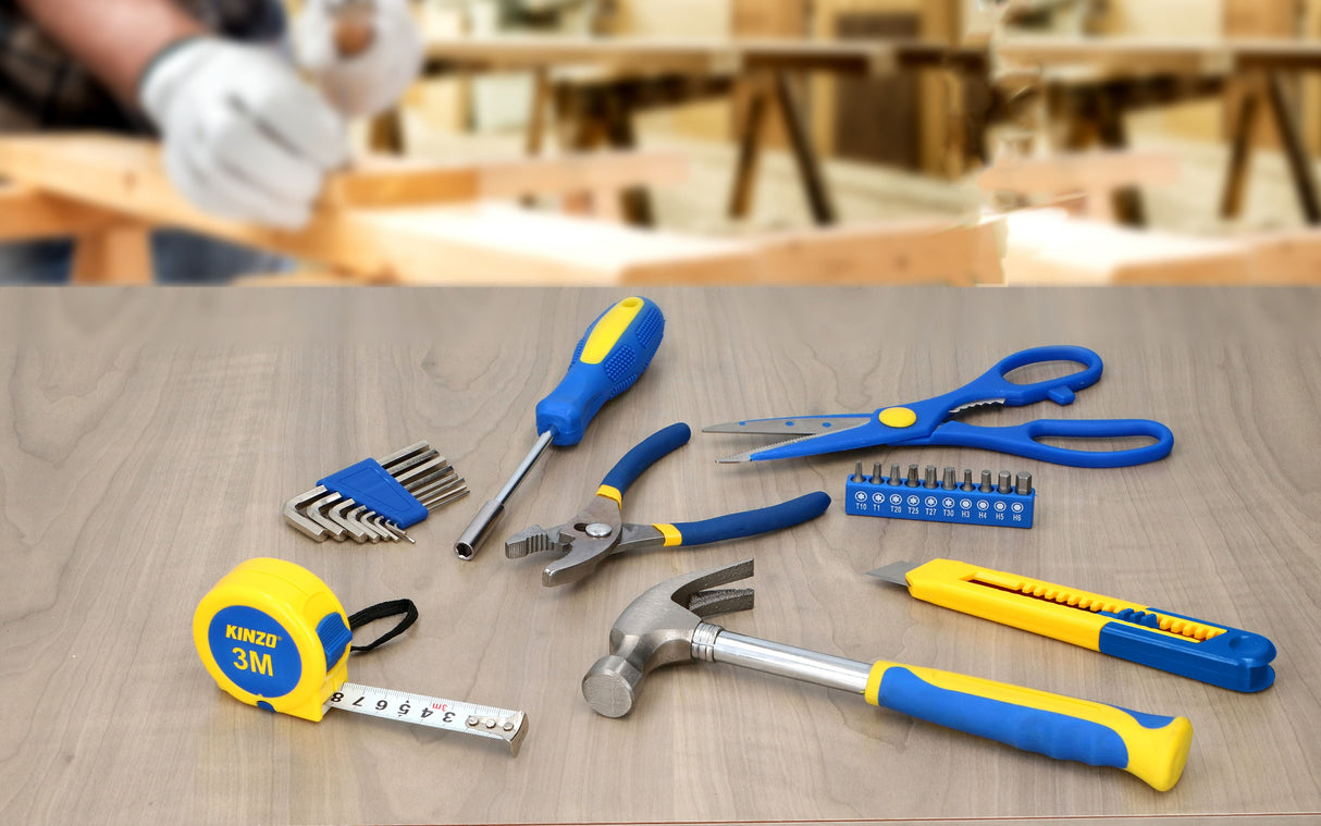 Kinzo Gereedschapsset 39 stuks