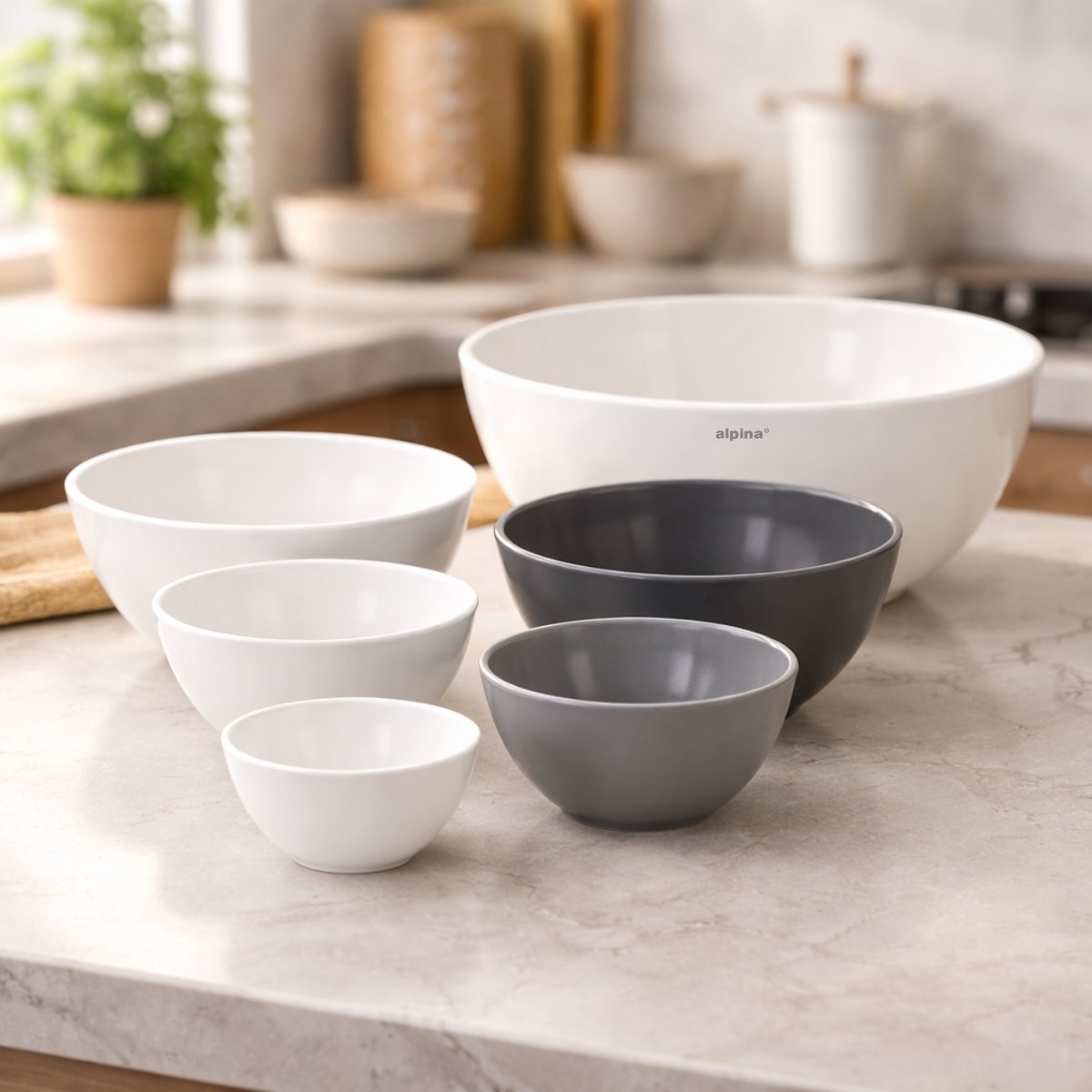 alpina Mengkommen Set van 6 Stuks - maximondo