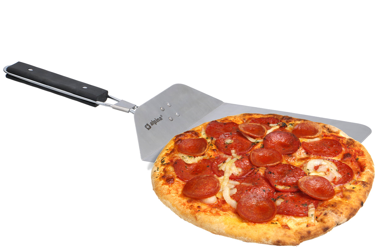 alpina Pizzaschep - Voor Inklapbaar Handvat - RVS - 53 cm - maximondo