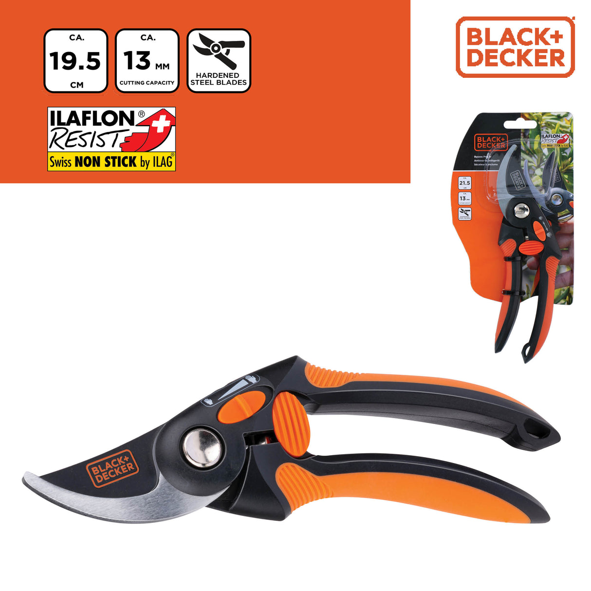 BLACK+DECKER Snoeischaar 13 MM - maximondo