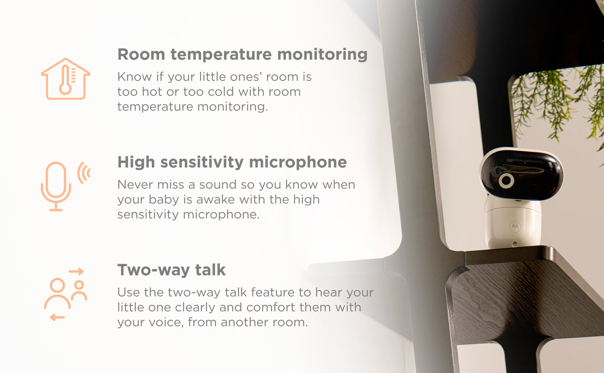 Baby monitor PIP1010 Con - maximondo