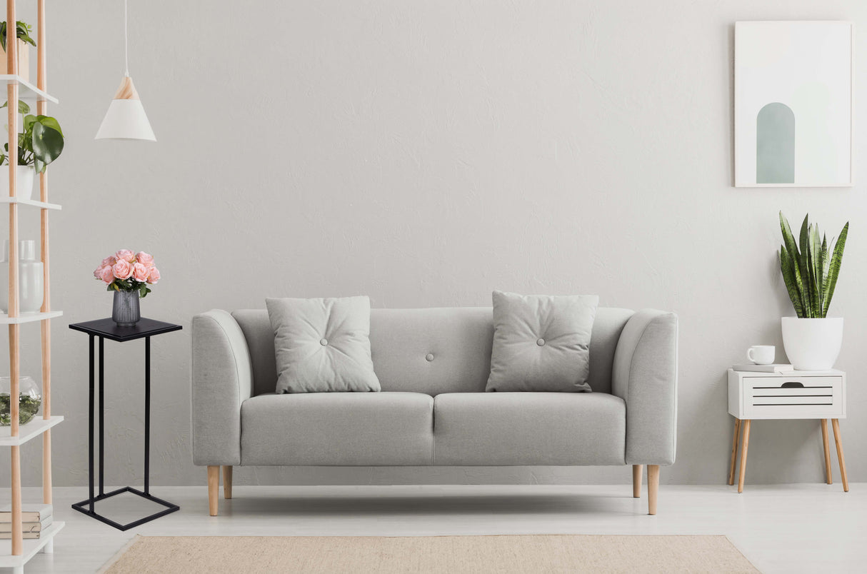 Arti Casa Bijzettafel Metaal en MDF 58x33 CM - maximondo